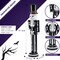 Ornativity Christmas Scary Skeleton Nutcracker – Black and White Wooden Day of The Dead Skeletal Nutcracker Man with Top Hat Xmas and Halloween Themed Holiday Nut Cracker Doll Figure Decorations